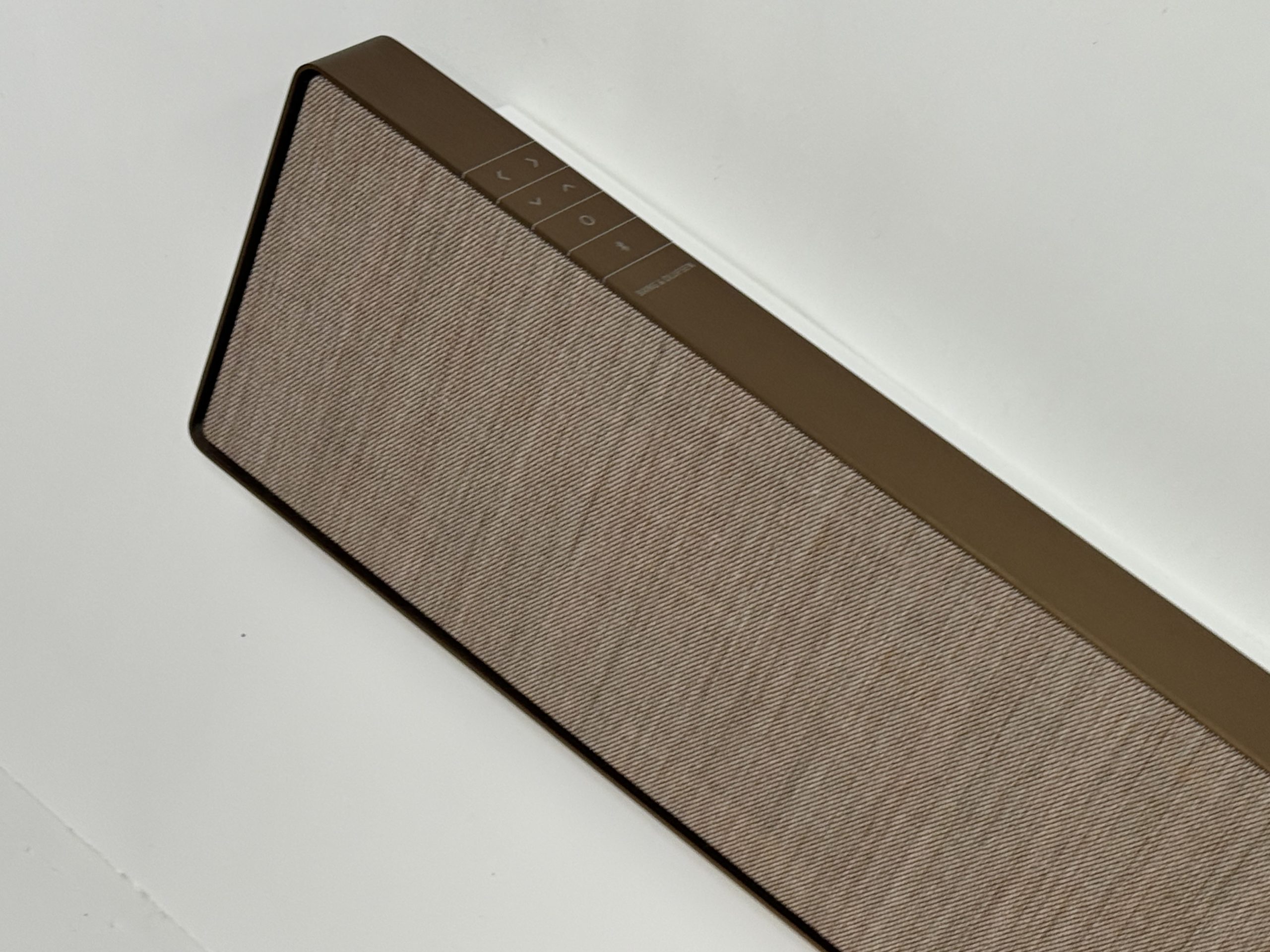 Bang & Olufsen Beosound Stage in Bronze with Kvadrat cover | SkynnexAV