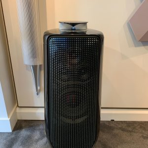 Bang & Olufsen BeoLab 50 wireless Speakers in Piano Black - Alu/Oak