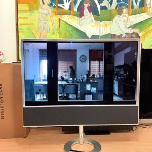 Bang and Olufsen BeovisionContour 48'' Silver / Grey melange With Floor Stand